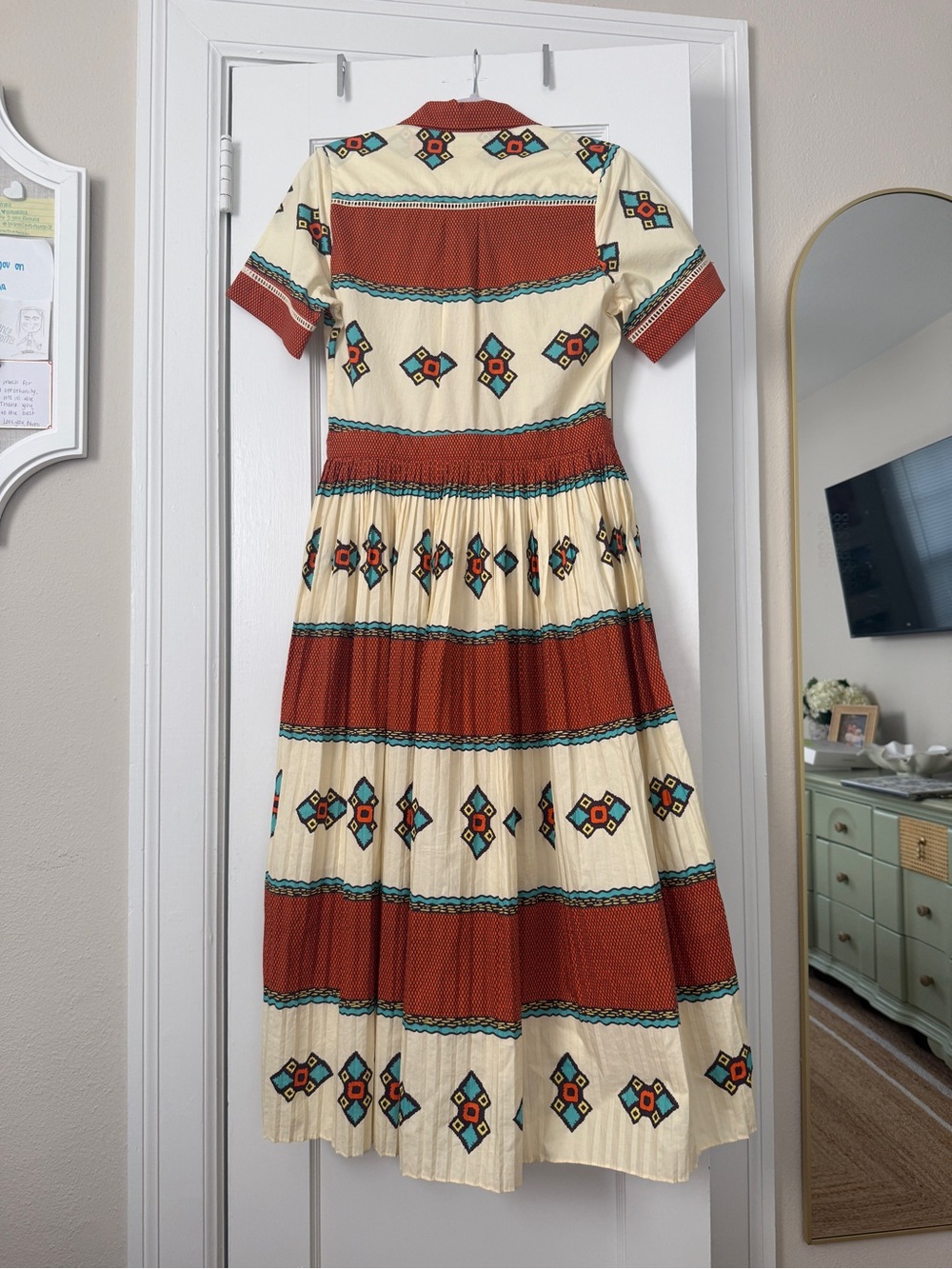 HUNTER BELL Colby Dress in Diana Print - Picture 3 of 4